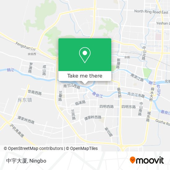 中宇大厦 map