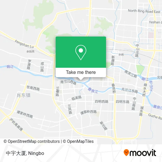 中宇大厦 map