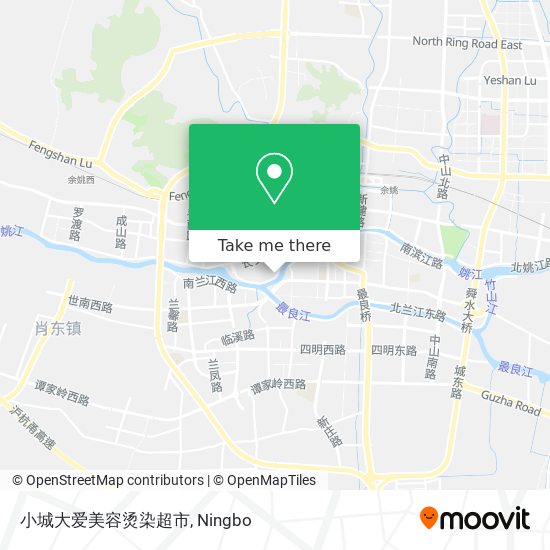 小城大爱美容烫染超市 map