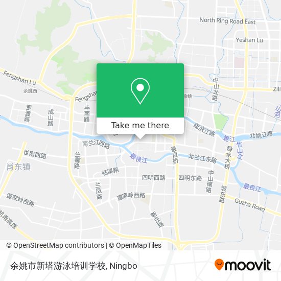 余姚市新塔游泳培训学校 map