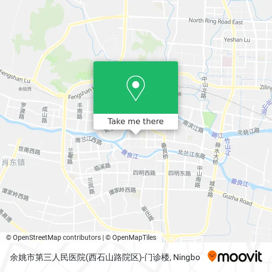 余姚市第三人民医院(西石山路院区)-门诊楼 map
