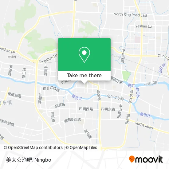 姜太公渔吧 map