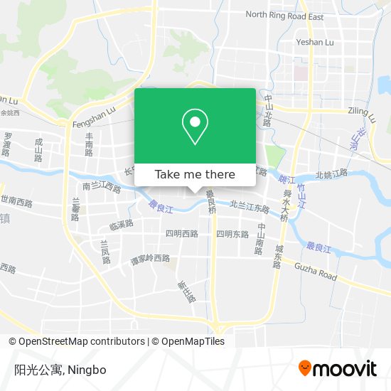 阳光公寓 map