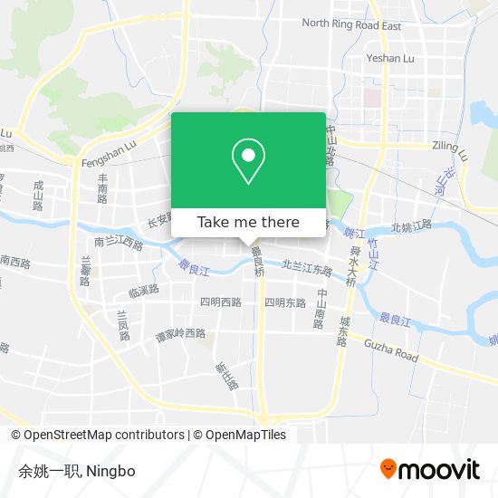 余姚一职 map