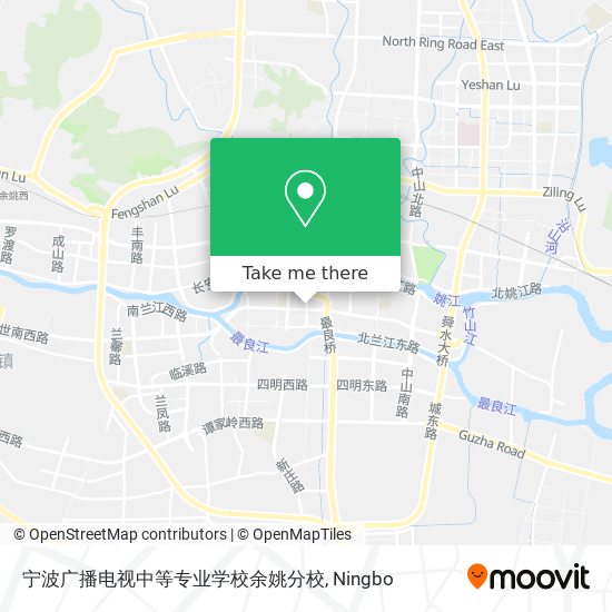 宁波广播电视中等专业学校余姚分校 map