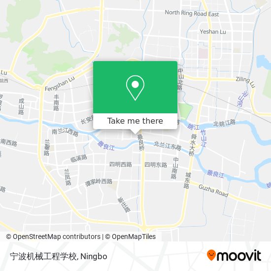 宁波机械工程学校 map