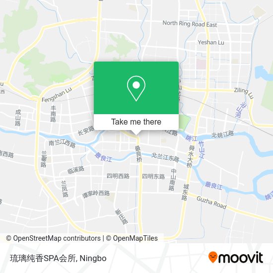 琉璃纯香SPA会所 map