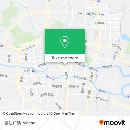 富达广场 map