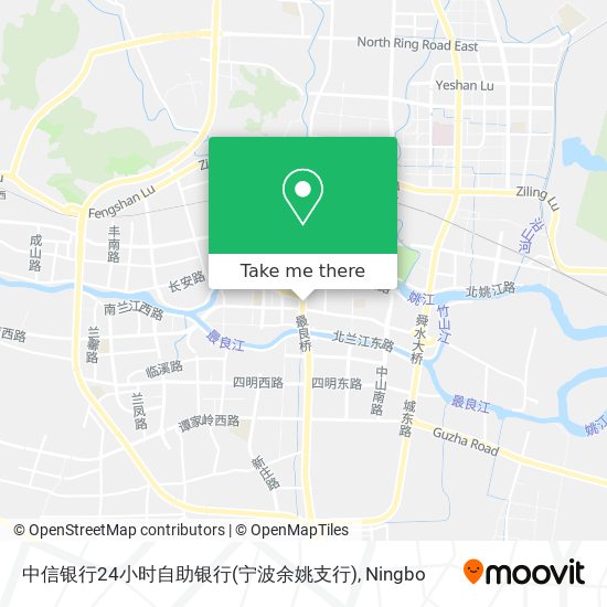 中信银行24小时自助银行(宁波余姚支行) map