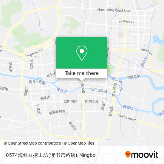 0574海鲜豆捞工坊(读书馆路店) map