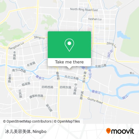 冰儿美容美体 map