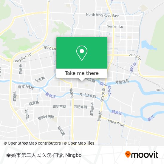余姚市第二人民医院-门诊 map