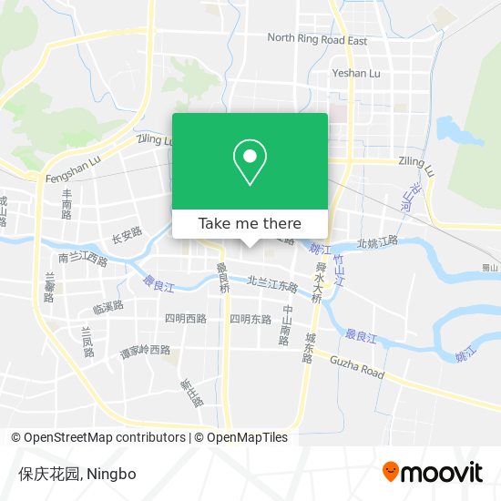 保庆花园 map