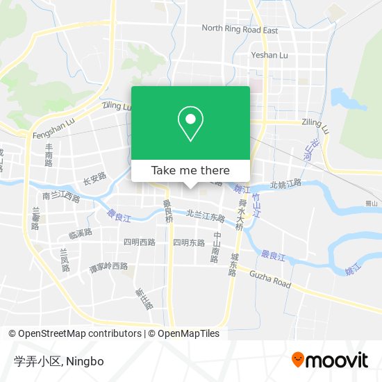 学弄小区 map