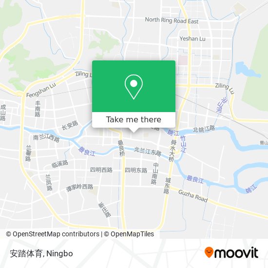 安踏体育 map