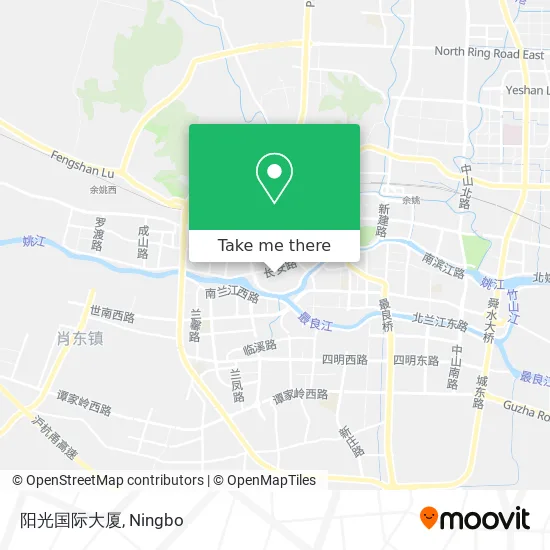 阳光国际大厦 map