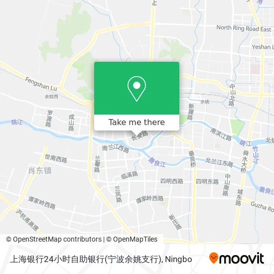 上海银行24小时自助银行(宁波余姚支行) map