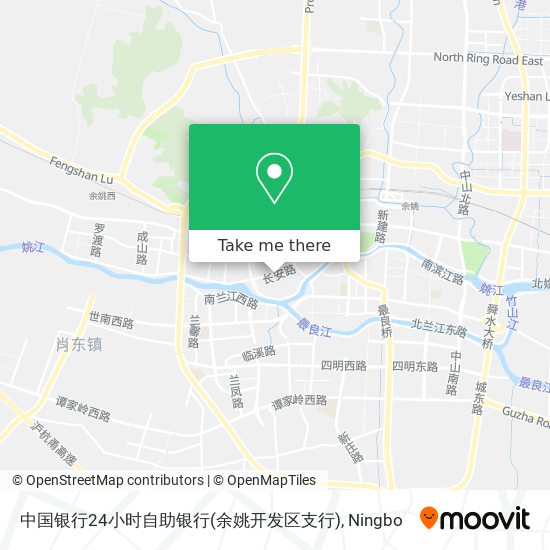 中国银行24小时自助银行(余姚开发区支行) map