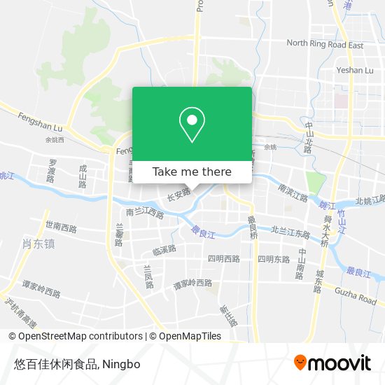 悠百佳休闲食品 map