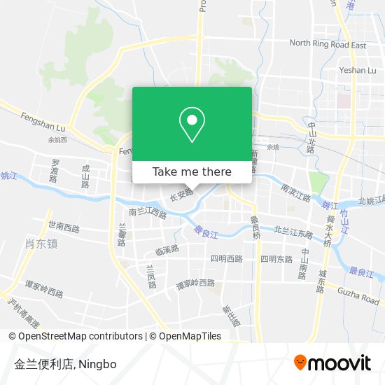金兰便利店 map