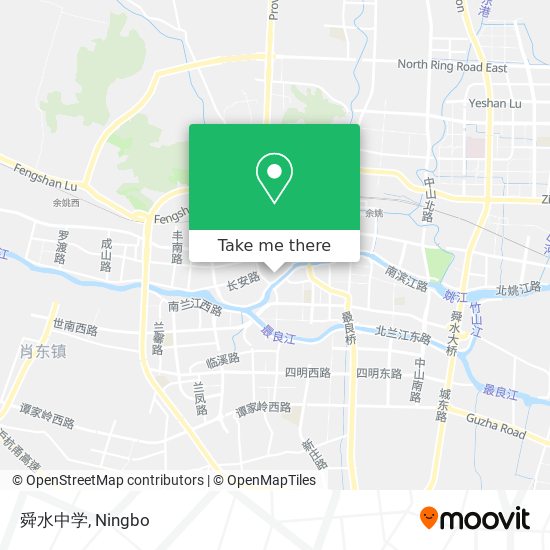 舜水中学 map