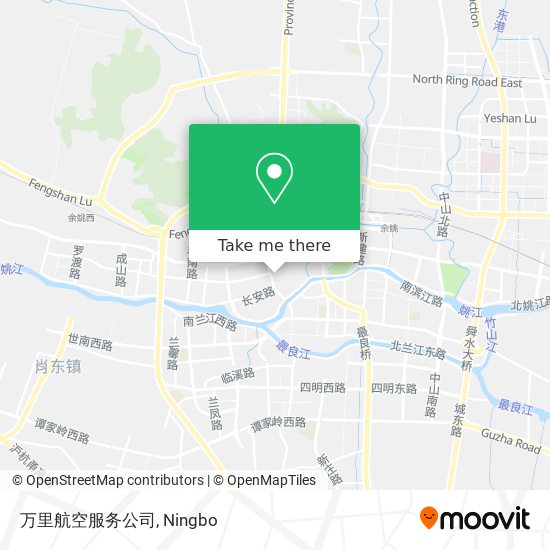 万里航空服务公司 map