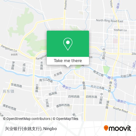 兴业银行(余姚支行) map