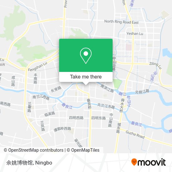 余姚博物馆 map