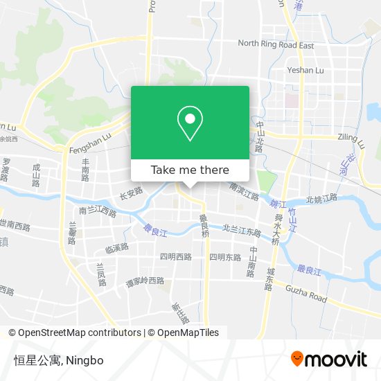 恒星公寓 map