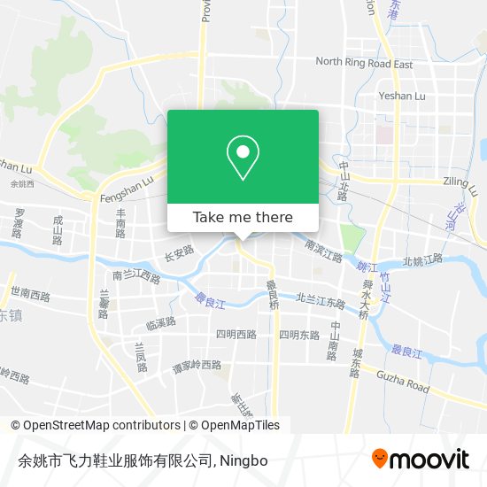 余姚市飞力鞋业服饰有限公司 map