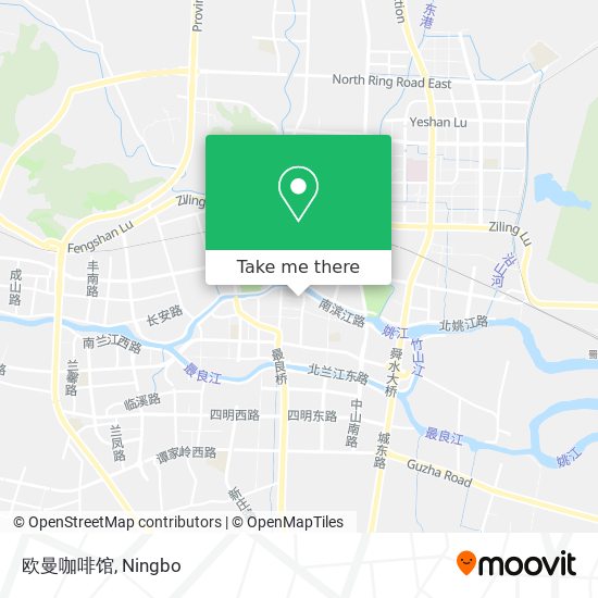 欧曼咖啡馆 map