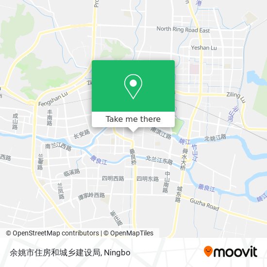 余姚市住房和城乡建设局 map