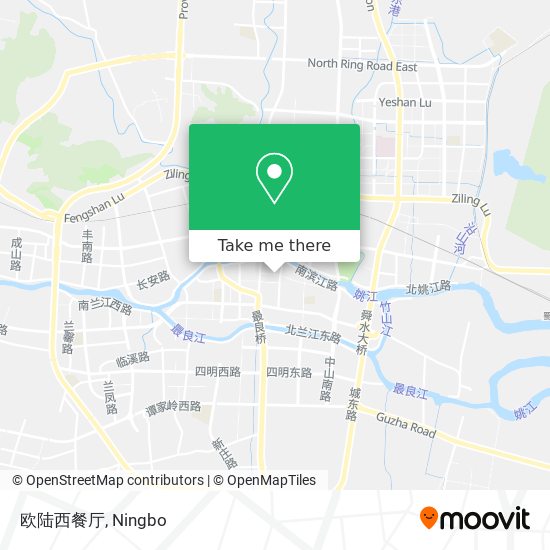 欧陆西餐厅 map
