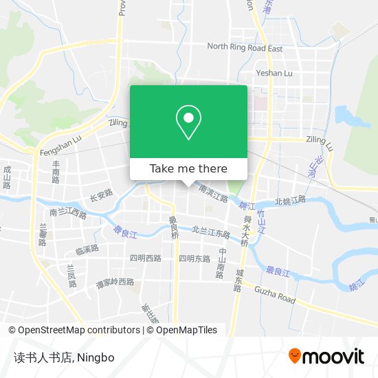 读书人书店 map