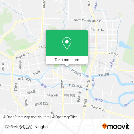 塔卡米(余姚店) map