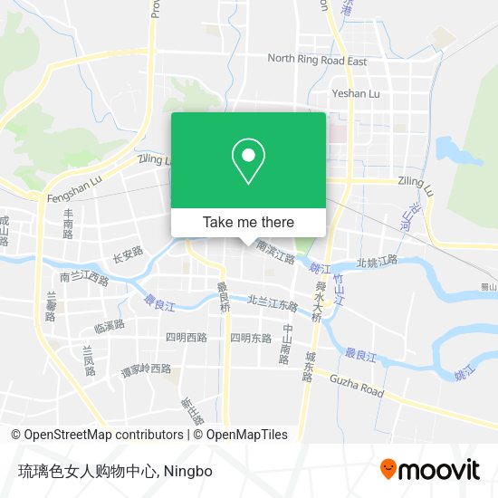 琉璃色女人购物中心 map