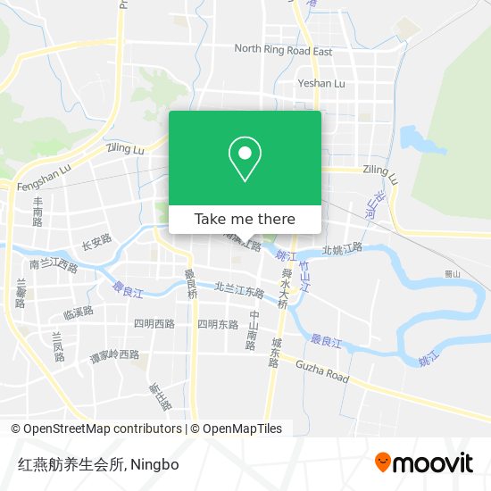 红燕舫养生会所 map