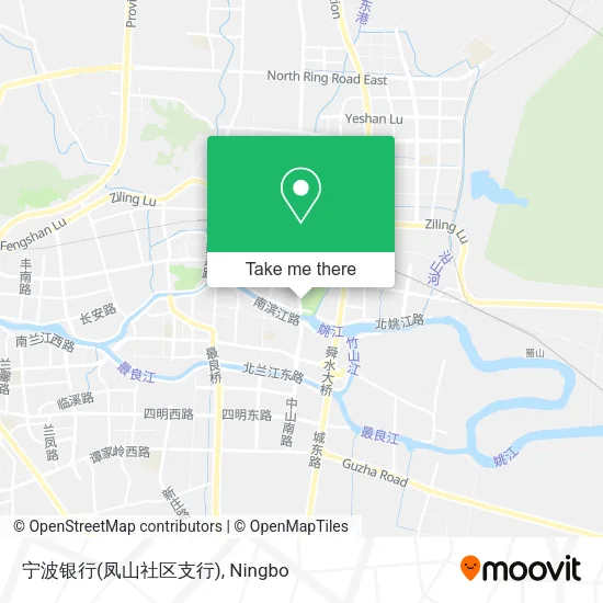 宁波银行(凤山社区支行) map