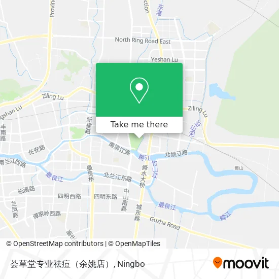 荟草堂专业祛痘（余姚店） map