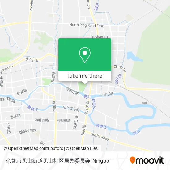 余姚市凤山街道凤山社区居民委员会 map