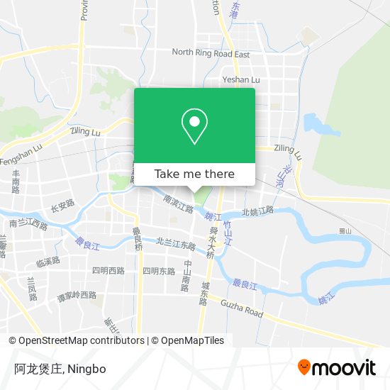 阿龙煲庄 map