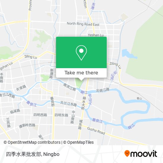四季水果批发部 map