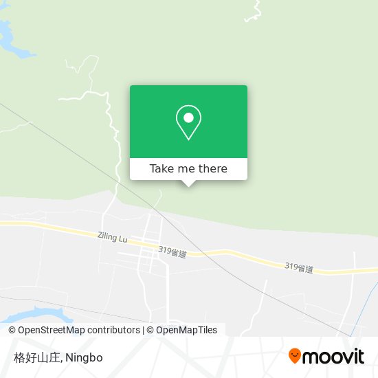 格好山庄 map