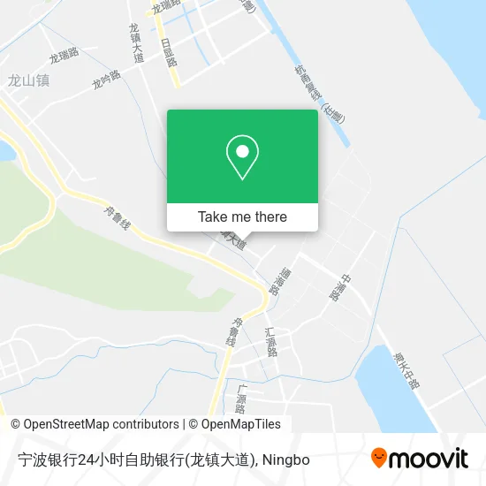 宁波银行24小时自助银行(龙镇大道) map