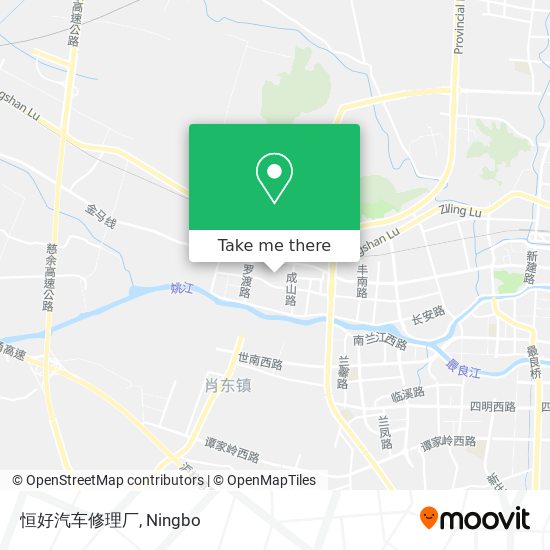 恒好汽车修理厂 map