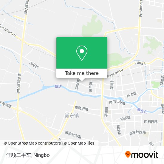 佳顺二手车 map