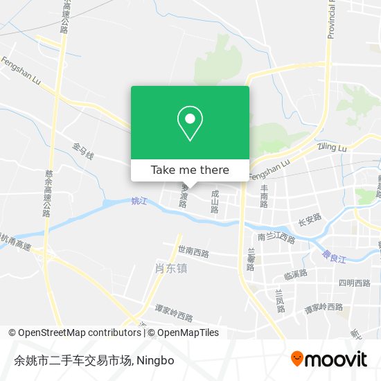 余姚市二手车交易市场 map