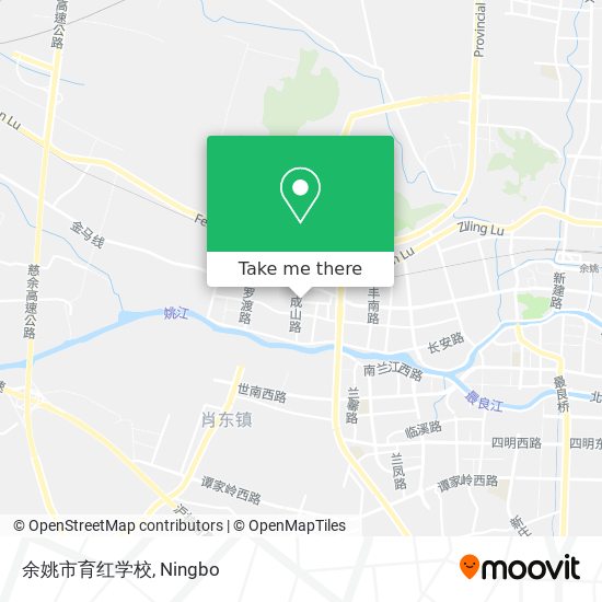 余姚市育红学校 map