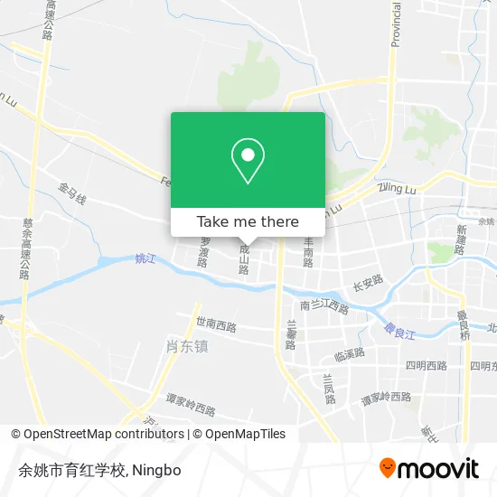 余姚市育红学校 map
