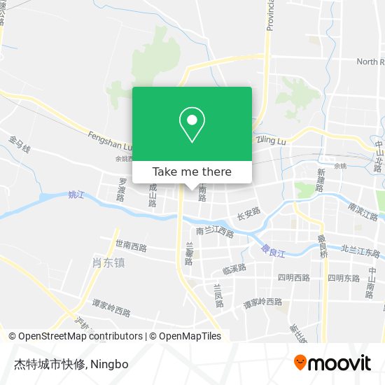 杰特城市快修 map